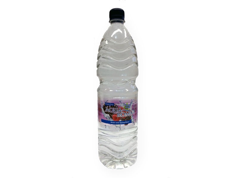 Aqua Roma Blackcurrant & Raspberry Flavoured Water 1.5Ltr