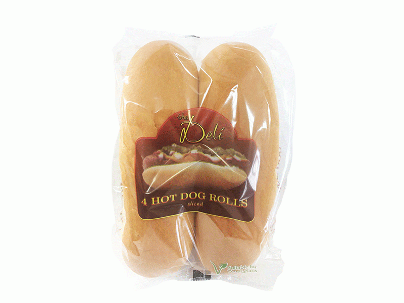 Long life Hot Dog Rolls  4 Pk