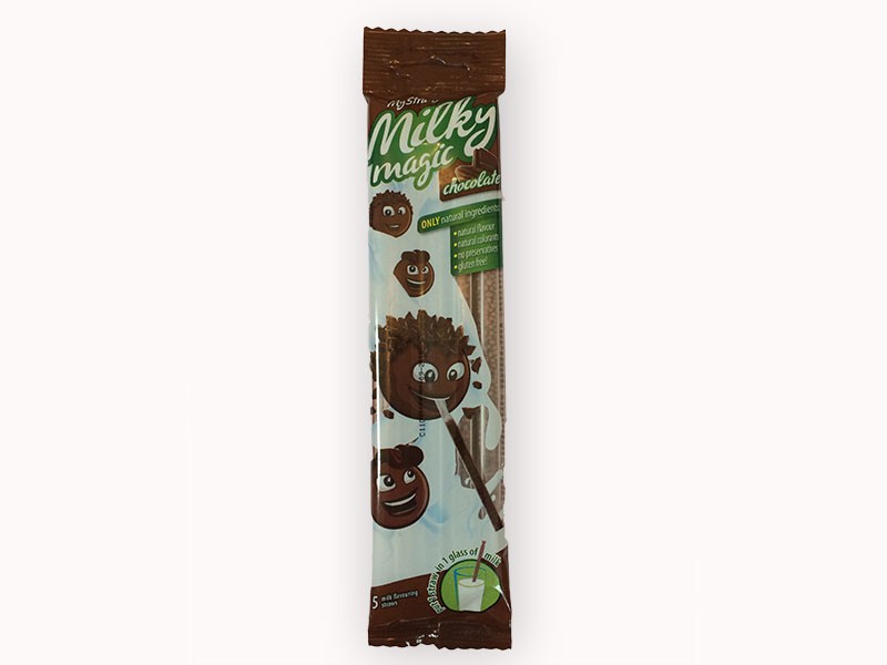 Milky Magic Chocolate Flavoured Straws